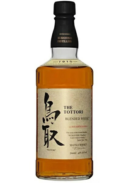 マツイウイスキー鳥取 バーボンバレル 43° 700ml