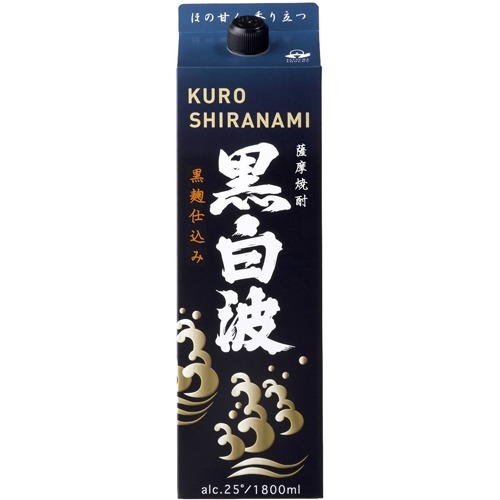黒白波 パック(1800ml)