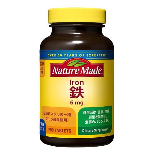 大塚製薬 ネイチャーメイド　鉄（アイアン）２００粒