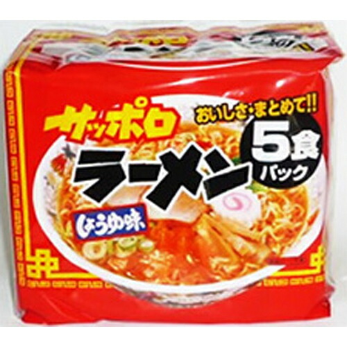 スナオシ サッポロラーメン 醤油 80gX5P
