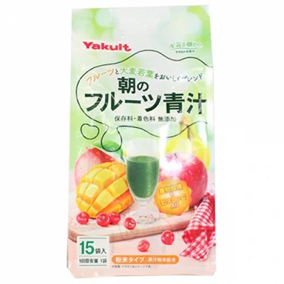 ヤクルト 朝のフルーツ青汁(7g*15袋入)