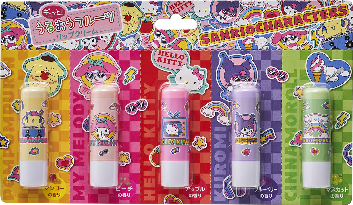 ギュッとうるおうフルーツリップクリーム
