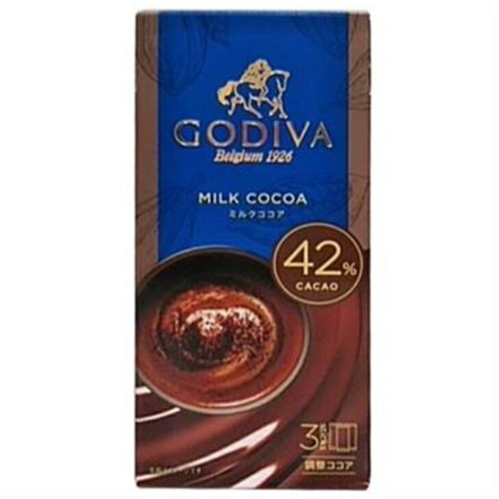 伊藤忠商事 GODIVA プレミックスミルクココア 42% 20gX3