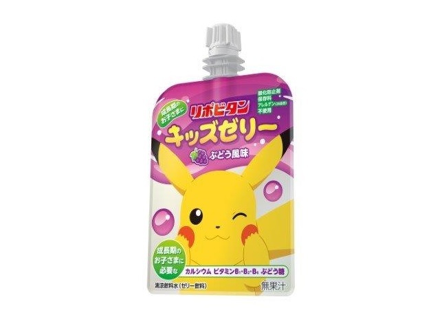 大正製薬 リポビタンキッズゼリー ぶどう風味 125g