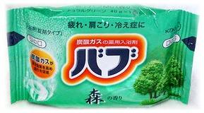 花王 バブ 森の香り 1錠