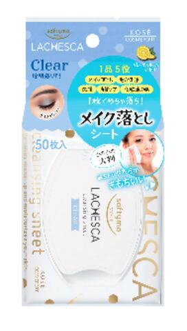 ソフティモ ラチェスカ 水クレンジングシート (クリア) 50枚