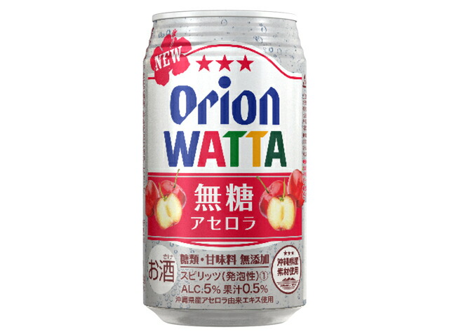 オリオンビール ＷＡＴＴＡ　無糖アセロラ