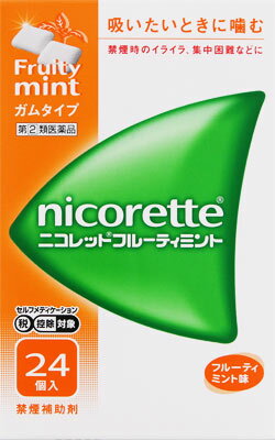 ニコレット フルーティミント 24個