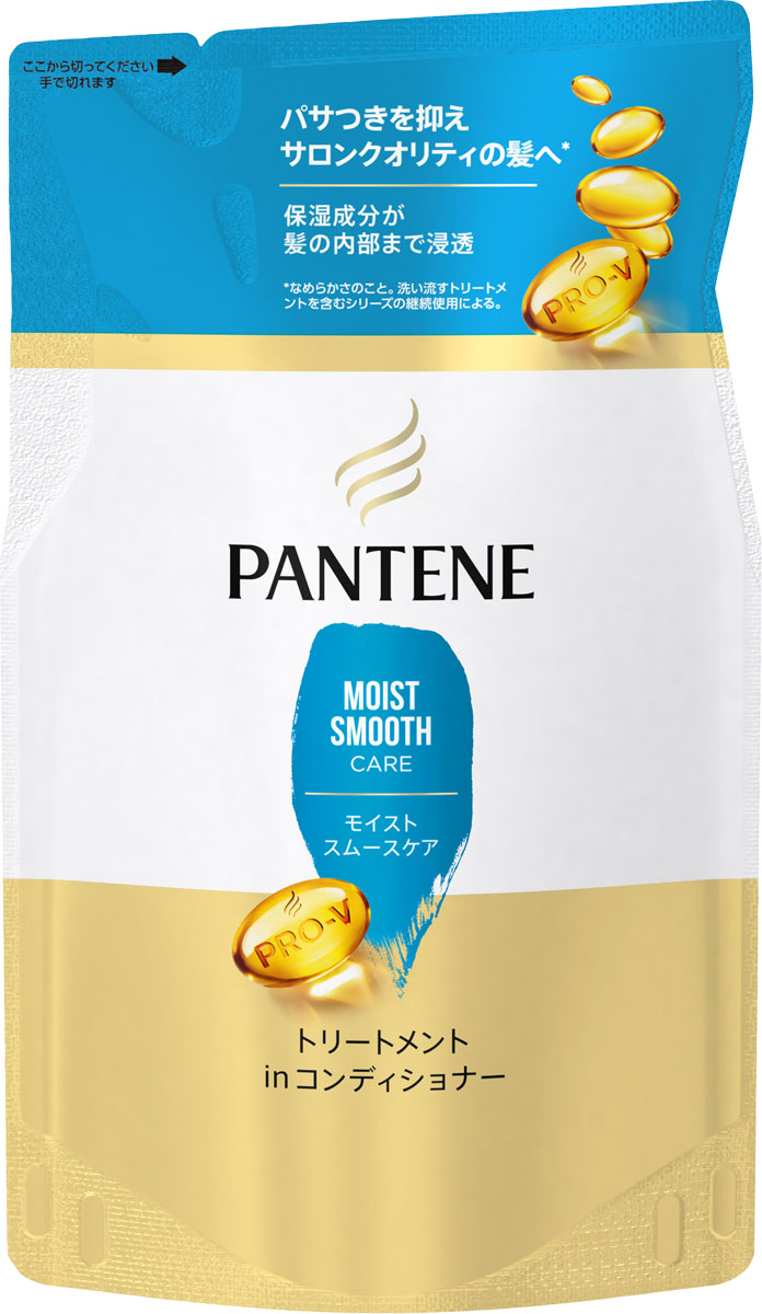 パンテーン モイストスムースケア トリートメントコンディショナー つめかえ 300g