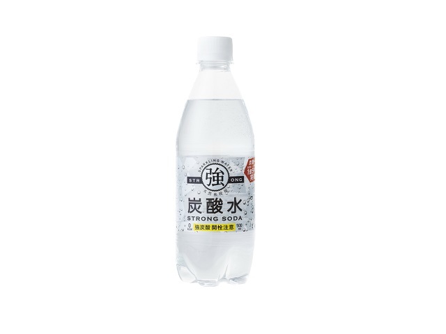 友桝飲料 強炭酸水 500ml