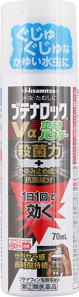 ブテナロックVα爽快パウダー 70ml