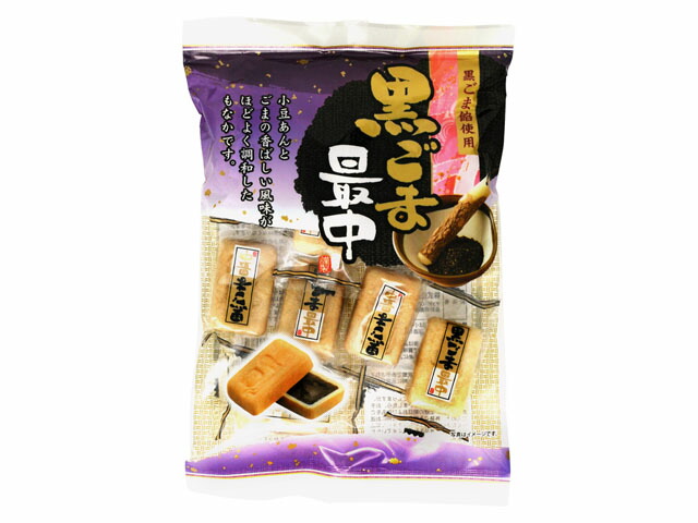 お菓子のシアワセドー 黒ごま最中 150g