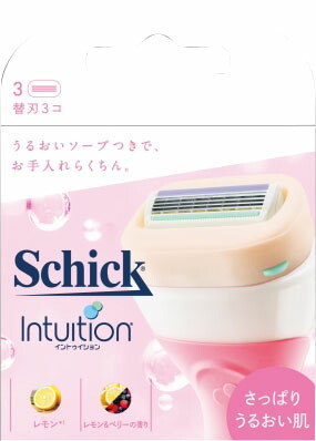 イントゥイション さっぱりうるおい肌 替刃(3コ入)