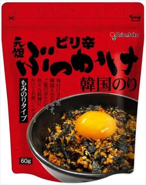オリオンジャコー 元祖ぶっかけ韓国のり ピリ辛 60g
