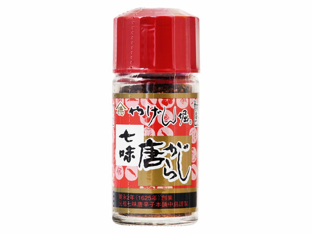 やげん堀 七味とーがらし 瓶入り 18gX10