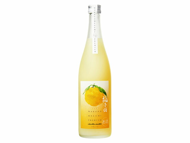 和歌のめぐみ プレミアム 柚子酒 720ml