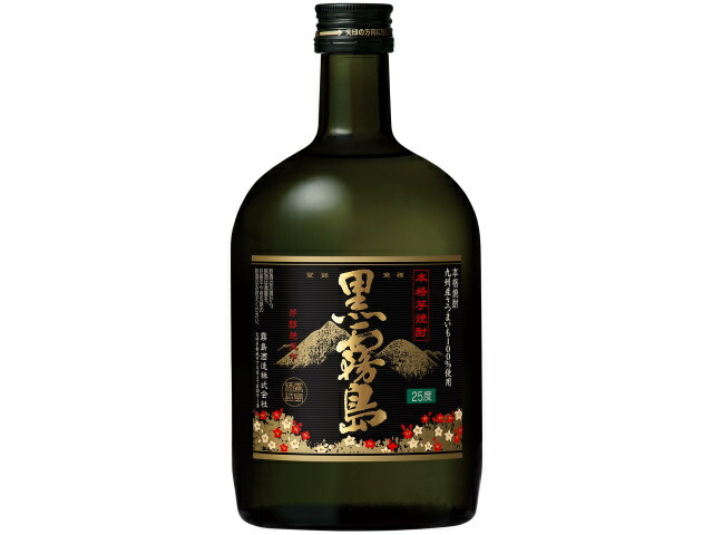 霧島酒造 黒霧島　２５％　０．７２Ｌ　イモ