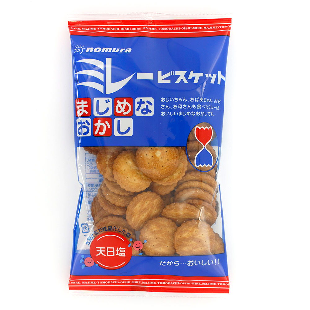 野村煎豆加工店 まじめミレービスケット 120g