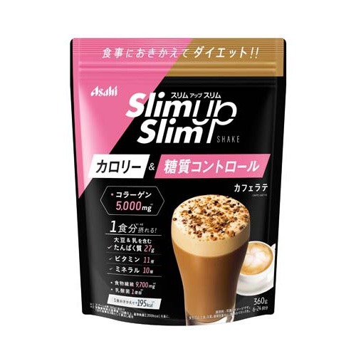 スリムアップスリム シェイク カフェラテ味(360g)