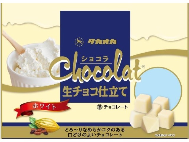 高岡食品工業 ショコラ生チョコ仕立て ホワイト 140g