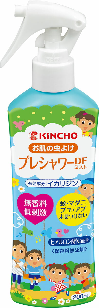 お肌の虫よけ プレシャワーDF ミスト 無香料 200mL