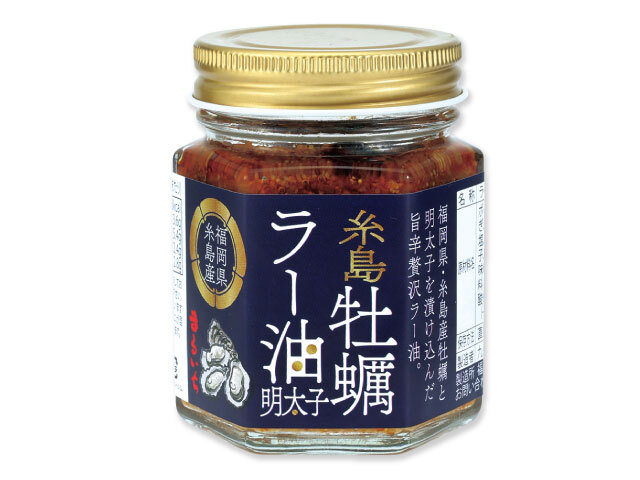 九州丸一食品 糸島牡蠣ラー油明太子 100g