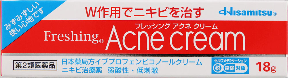 フレッシング アクネクリーム 18g