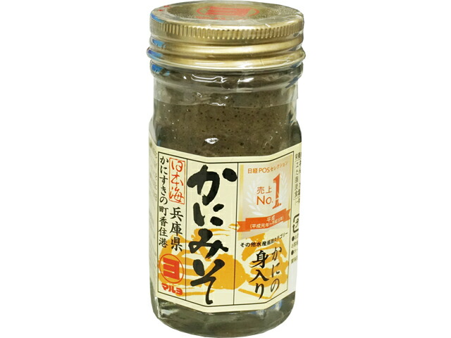 マルヨ食品 かにの身入りかにみそ 瓶詰 60g