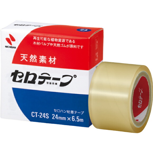 ニチバン セロハン粘着テープ小巻 CT-24S