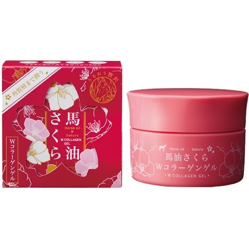 馬油さくらダブルコラーゲンゲル(100g)