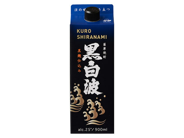 黒白波 乙類25° 芋 スリムパック 900ml