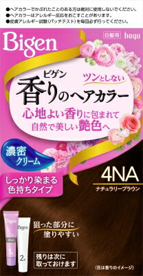 ビゲン 香りのヘアカラー クリーム 4NA ナチュラリーブラウン