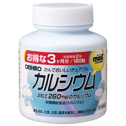 モストチュアブル カルシウム(180粒入)