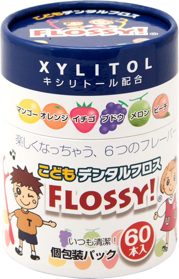 こどもデンタルフロス フロッシィ 60本入
