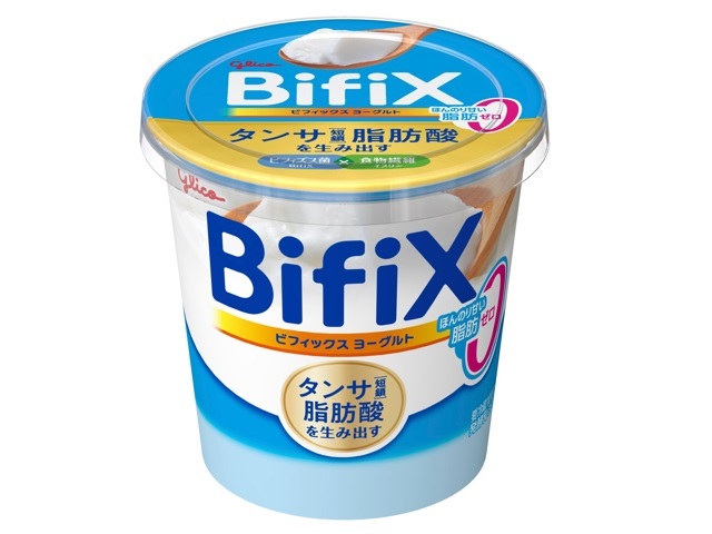 グリコ BifiXヨーグルト ほんのり甘い 脂肪ゼロ 375g