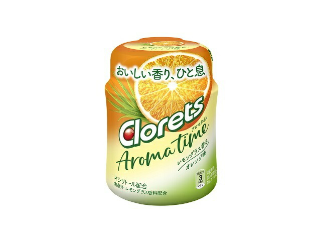 モンデリーズ・ジャパン クロレッツAROMATIMEレモン&オレンジボトル 121gの商品画像
