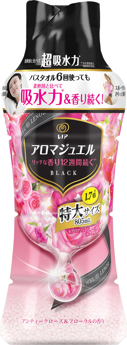 レノアアロマジュエル アンティークローズ&フローラルの香り本体特大サイズ 805ml