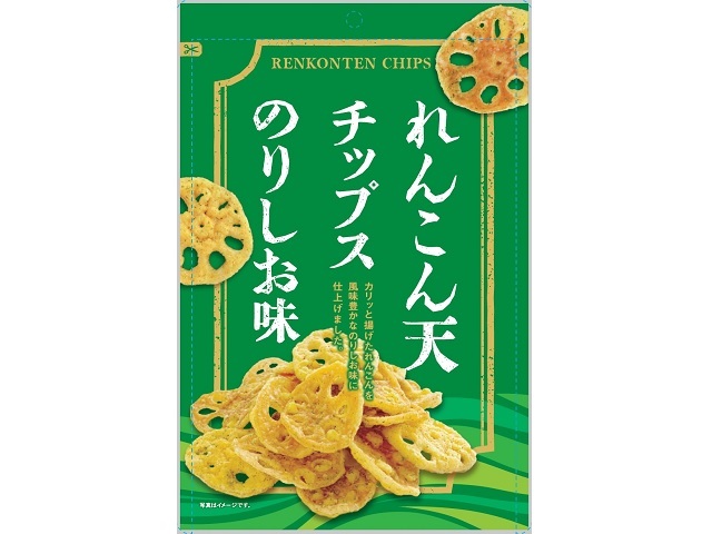 ダイコー食品 れんこん天チップスのりしお味 50g