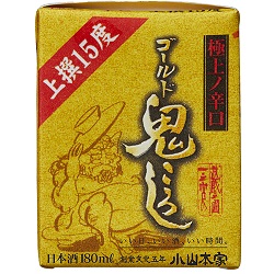 鬼ころし 武蔵之国一之宮ゴールド パック 180ml
