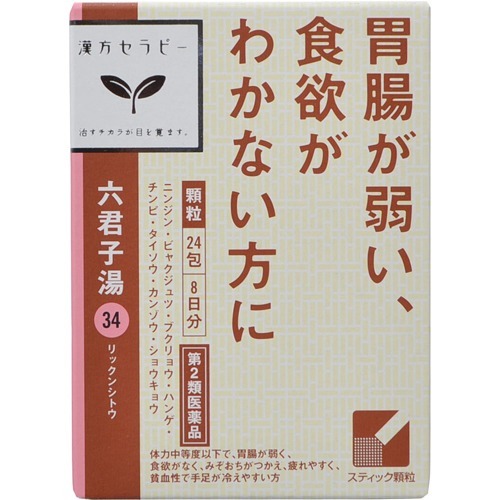 クラシエ 漢方六君子湯エキス顆粒(24包)