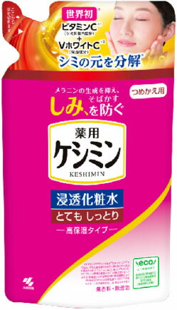 ケシミン浸透化粧水 とてもしっとりつめ替用 140ml