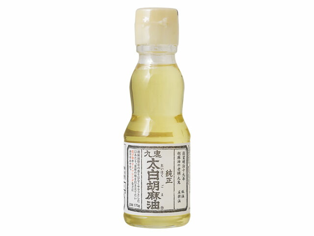 九鬼産業 九鬼太白純正胡麻油１７０ｇの商品画像
