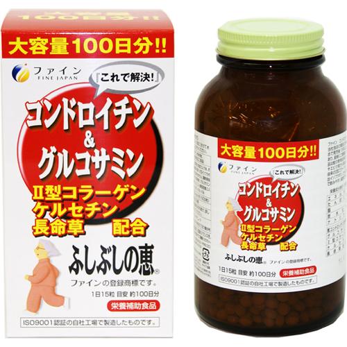ファイン コンドロイチン＆グルコサミン 100日分(150mg*1500粒)の商品画像