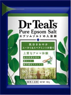 薬用入浴剤 ティールズ EPソルト ユーカリ&スペアミントの香り 100g