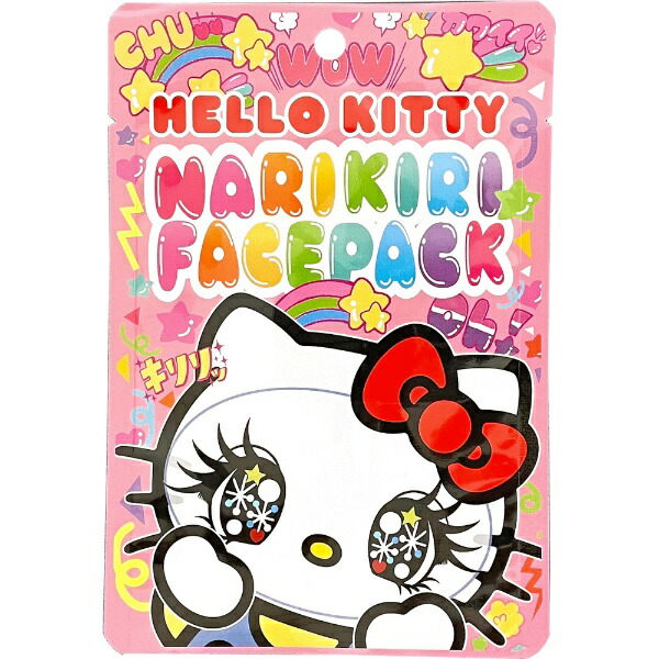 あすなろ舎 ハローキティ なりきりフェイスパック 1枚