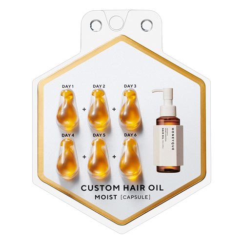 ハニーク カスタムヘアオイル カプセルタイプ エクストラモイスト(500mg×6個入)
