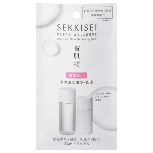 雪肌精 クリアウェルネス 1Day トライアル フリー SS(1セット)の商品画像