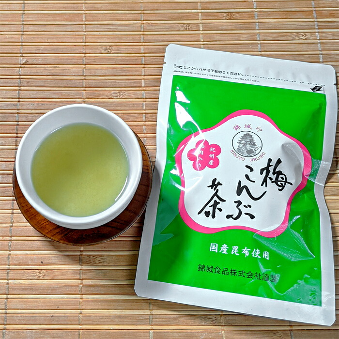 錦城食品 錦城印 昆布茶 缶 70g