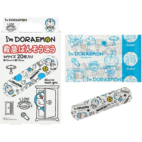 救急ばんそうこう I’mドラえもん Mサイズ QQB1(20枚入)
