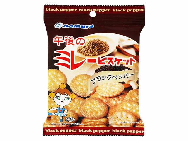 野村煎豆加工店 やっぱりまじめ午後のミレービスケット 70g